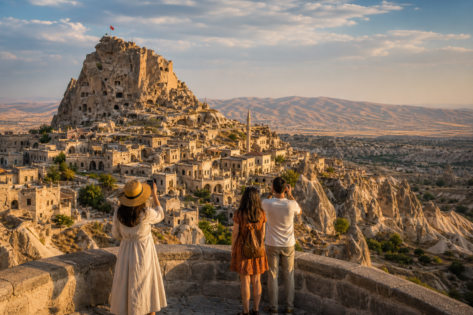 Uchisar Castle Cappadocia daily tour stop